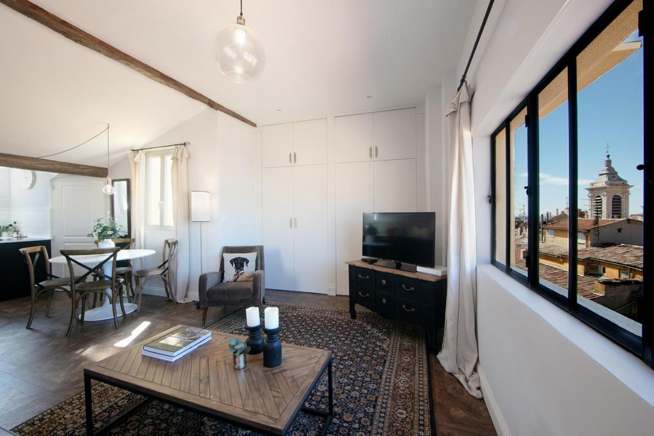 Cocoon Loft - Magnifique Loft Sous Toit, Refait A Neuf, Vues Splendides, Clim, Wifi Apartment Nizza
